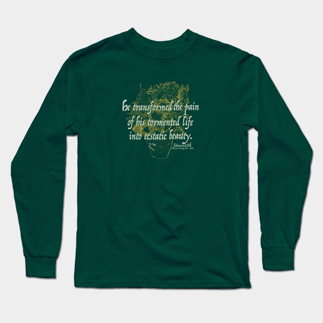 Ecstatic Beauty Long Sleeve T-Shirt by Fanthropy Running Clubs